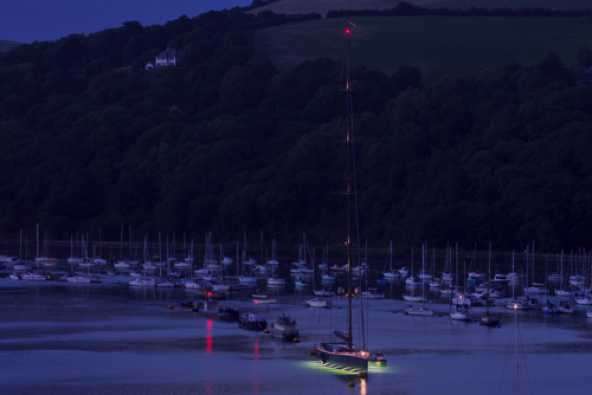 12 July 2023 - 22:03:41
That Ngoni mast is almost as tall as the Golf House.
-----------------
57m superyacht Ngoni in Dartmouth at night